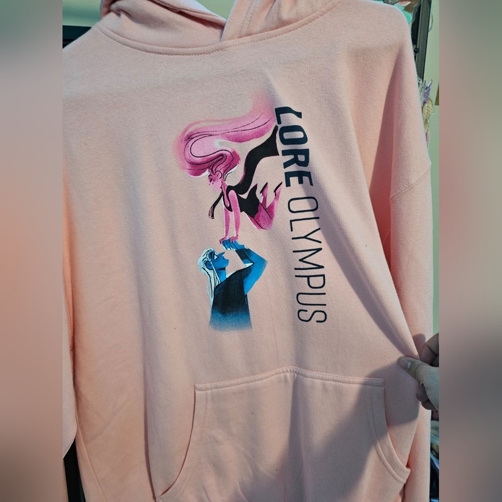 Lore Olympus hoodie from Box Lunch